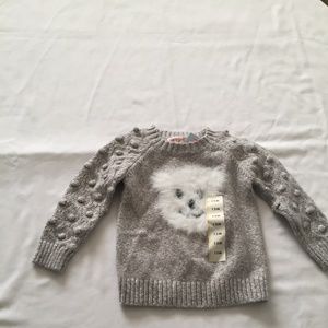 Toddler Boys' Dog Print Pullover Sweater - Cat
